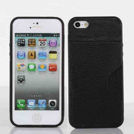 Coque I-Phone 5 avec porte carte